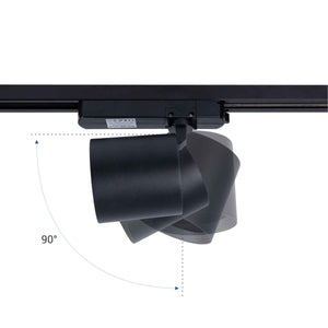 Proyector LED para carril monofásico CCT - 40W - CRI 90 - Barcelona Led-