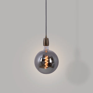 Bombilla decorativa globo filamento con tinte ahumado "Smoky" E27 G200 - Regulable - 4W - 1800K (3)
