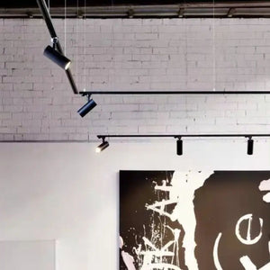 Proyector LED para carril monofásico CCT - 10W - CRI 90 - Driver KGP - Negro (2)