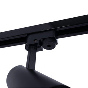 Proyector LED para carril monofásico CCT - 10W - CRI 90 - Driver KGP - Negro (5)