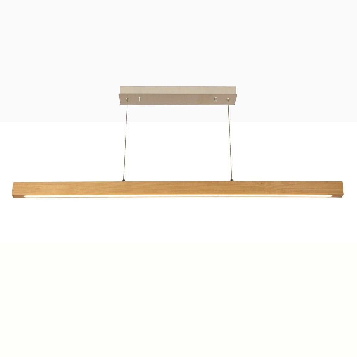 Lámpara colgante de madera "COAK" 24W Dimable - Barcelona Led-Decoración