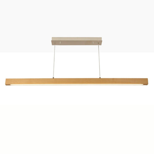 Wooden pendant lamp
