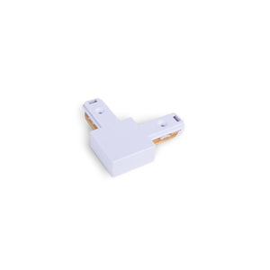 Unión rígida a 90º para carril monofásico de PVC ( Ref.: BTMP) - Barcelona Led-Accesorios
