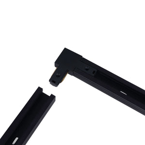 Unión rígida a 90º para carril monofásico de PVC ( Ref.: BTMP) - Barcelona Led-Accesorios