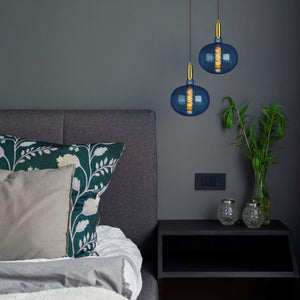 Bombilla decorativa LED de filamento "Decor" - E27 R220 - Regulable - 4W - 1800K - Barcelona Led-