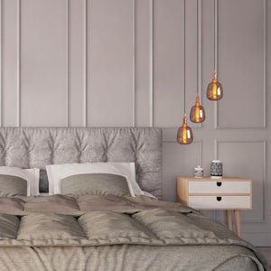 Bombilla decorativa LED de filamento - E27 D140 - Regulable - 4W - 1800K - Barcelona Led-