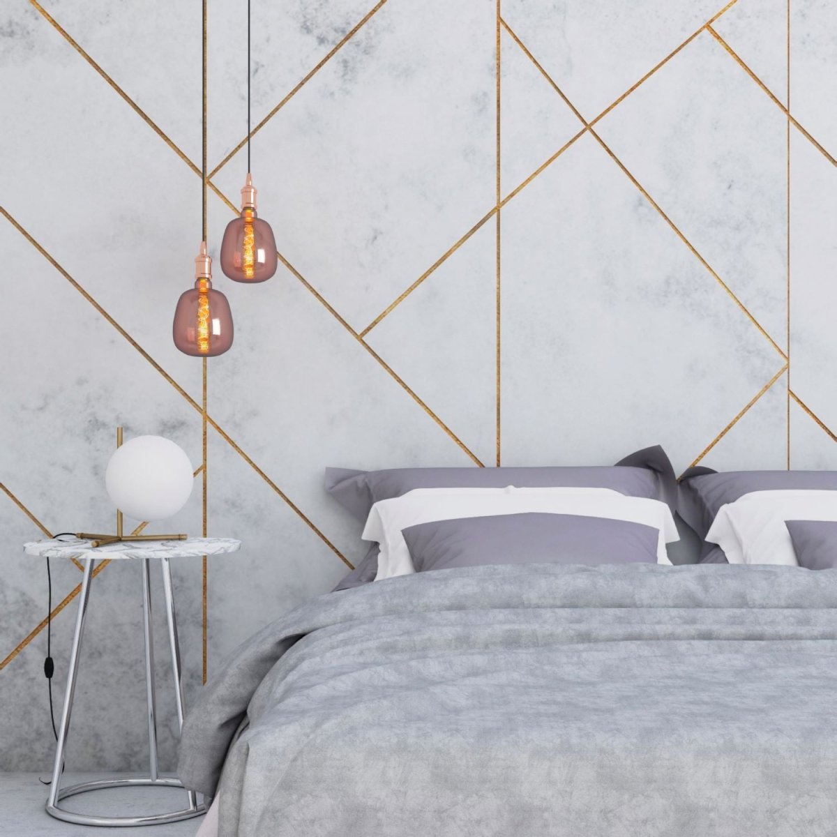 Bombilla decorativa LED de filamento - E27 D140 - Regulable - 4W - 1800K (1)