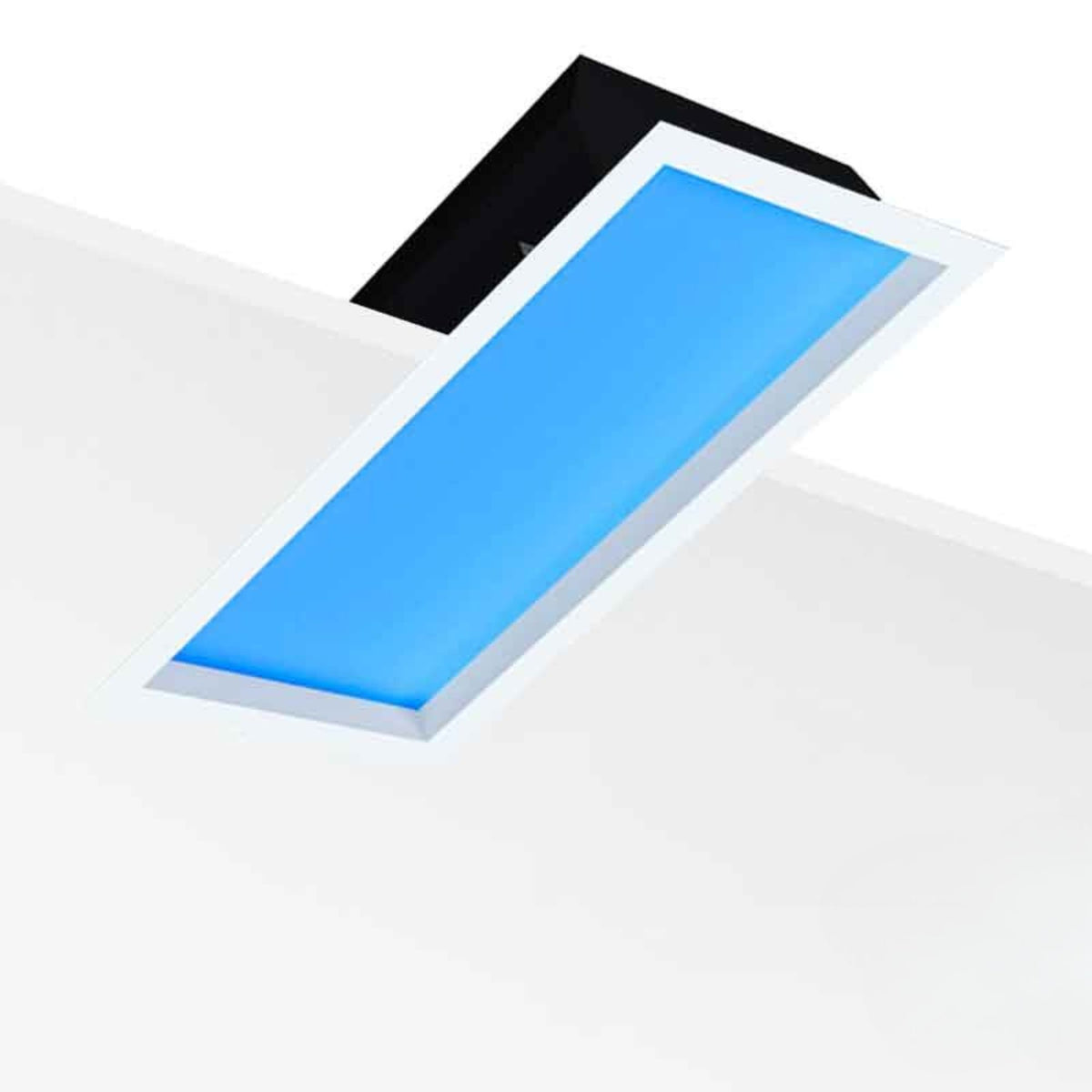 Panel LED "Blue Skylight" efecto cielo - Daylight - 95W - 120x30cm