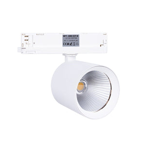 Proyector LED para carril trifásico CCT 40W - CRI 90 - Driver KGP - Barcelona Led-