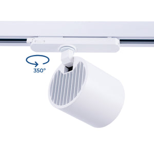 Proyector LED para carril trifásico 4000K - 40W - CRI 95 - Driver Philips Xitanium (4)