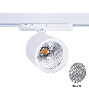 Proyector LED para carril trifásico 4000K - 40W - CRI 95 - Driver Philips Xitanium - Blanco (15)