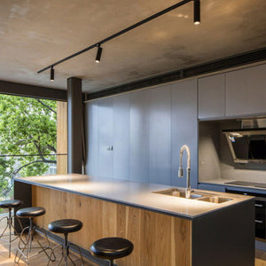 Proyector LED para carril monofásico CCT - 10W - CRI 90 - Driver KGP - Negro (21)