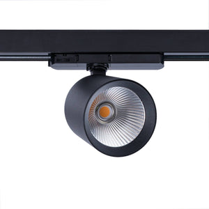 Proyector LED para carril trifásico CCT 40W - CRI 90 - Driver KGP - Barcelona Led-