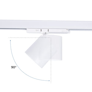 Proyector LED para carril trifásico CCT 40W - CRI 90 - Driver KGP - Negro (37)