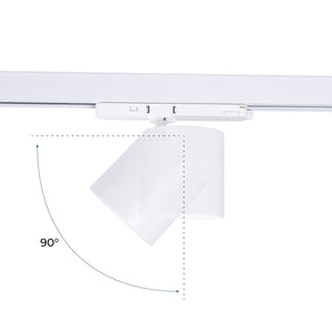 Proyector LED para carril trifásico CCT 40W - CRI 90 - Driver KGP - Barcelona Led-