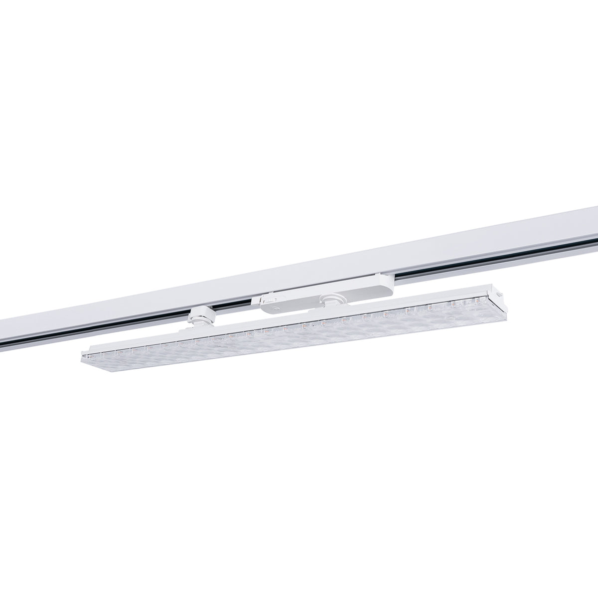 Proyector LED lineal orientable para carril trifásico 20W - CCT - CRI90 - Driver KGP