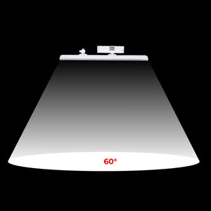 Proyector LED lineal orientable para carril trifásico 20W - CCT - CRI90 - Driver KGP - Barcelona Led-