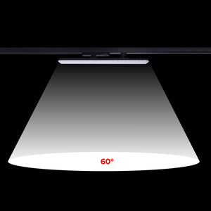 Proyector LED lineal orientable para carril trifásico 20W - CCT - CRI90 - Driver KGP - Blanco (28)