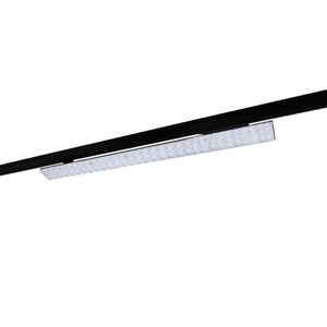 Proyector LED lineal orientable para carril trifásico 40W - CCT - CRI90 - Driver KGP (20)