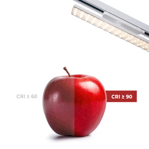 Proyector LED lineal orientable para carril trifásico 40W - CCT - CRI90 - Driver KGP (16)