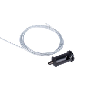 Lámpara acústica colgante horizontal "DRAC" - 4 esferas luminosas y 8 esferas absorbentes (9)