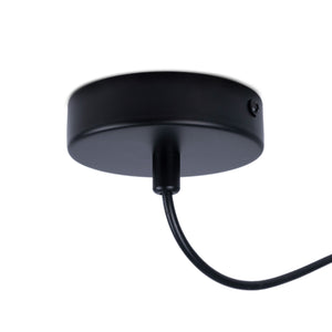 Lámpara acústica colgante horizontal "DRAC" - 4 esferas luminosas y 8 esferas absorbentes (11)