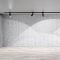 PVC 1-phase track for LED spotlights - Surface-mounted - 2 meters 5