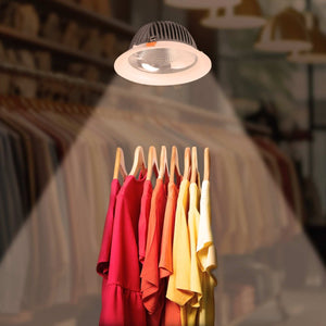 Downlight LED especial para cosmética, moda y retail - 40W - Driver Philips - Corte Ø210 mm - Barcelona Led-