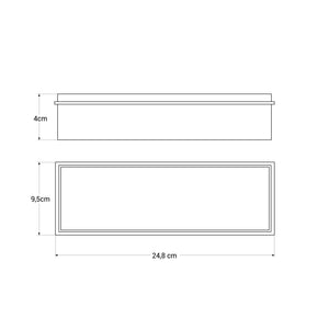 Luz de emergencia 3W - 3 h de autonomía + Caja empotrable - IP20 - Barcelona Led-