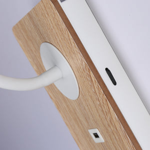 Pack x 2 - Aplique de pared flexible para lectura con puerto USB "LONDON USB" - Chip CREE - 3W - Barcelona Led-Decoración