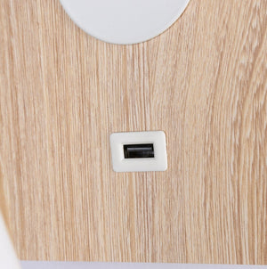 Pack x 2 - Aplique de pared flexible para lectura con puerto USB "LONDON USB" - Chip CREE - 3W - Barcelona Led-Decoración