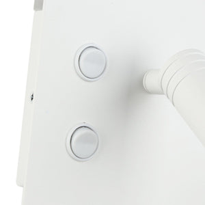 Pack x 2 - Aplique de pared para lectura con puerto USB "Kerta" - Iluminación doble - 3W+7W - Barcelona Led-Decoración