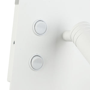 Pack x 2 - Aplique de pared para lectura con puerto USB "Kerta" - Iluminación doble - 3W+7W (8)