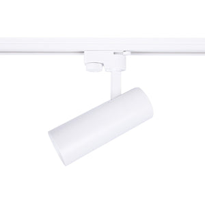 Carril monofásico de PVC para focos LED - Superficie - 2 metros - Barcelona Led-