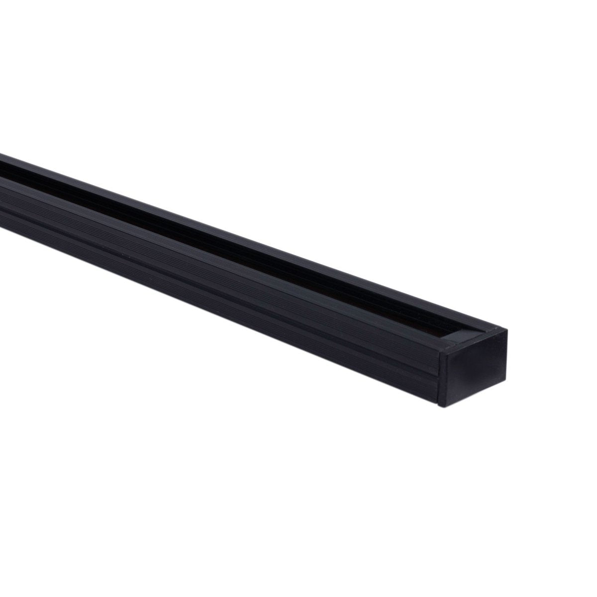 Carril monofásico de PVC para focos LED - Superficie - 2 metros - Barcelona Led-
