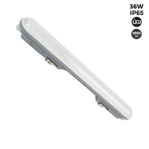 Pack x 12 - Pantalla estanca LED lineal enlazable 36W - 120cm - IP65 (10)