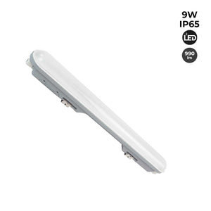 Pack x 40 - Pantalla estanca LED lineal enlazable 9W - 60cm - IP65 - 4000K (2)
