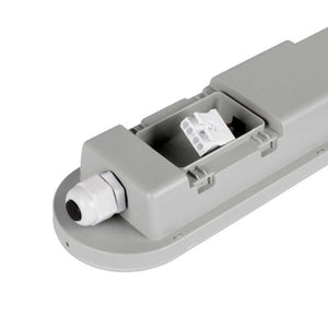 Pack x 40 - Pantalla estanca LED lineal enlazable 9W - 60cm - IP65 - 4000K (5)