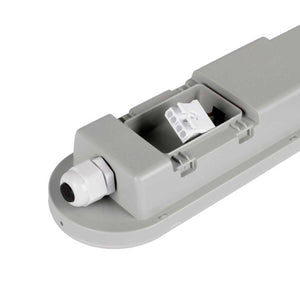 Pack x 20 - Pantalla estanca LED lineal enlazable 9W - 60cm - IP65 - 4000K (5)