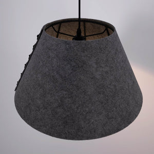 Lámpara acústica colgante "Gandal 40" - ø 40cm - Barcelona Led-Decoración