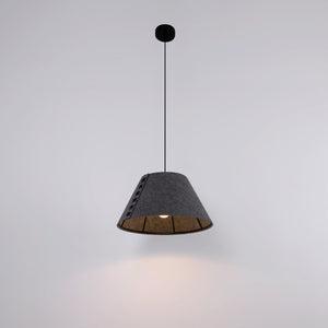Lámpara acústica colgante "Gandal 40" - ø 40cm - Barcelona Led-Decoración