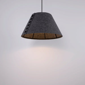 Lámpara acústica colgante "Gandal 40" - ø 40cm - Barcelona Led-Decoración