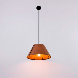 Lámpara acústica colgante "Gandal 40" - ø 40cm - Barcelona Led-Decoración