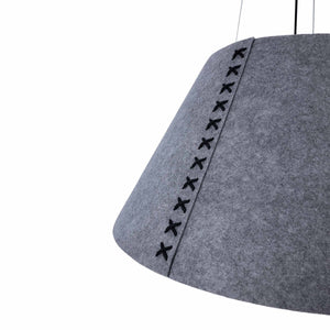 Lámpara acústica colgante "Gandal 70" - ø 70cm - Barcelona Led-Decoración