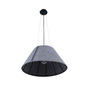 Lámpara acústica colgante "Gandal 70" - ø 70cm - Barcelona Led-Decoración