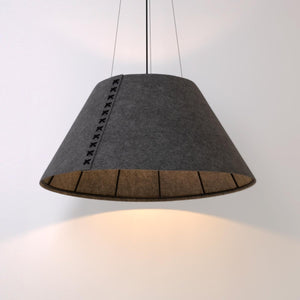 Lámpara acústica colgante "Gandal 70" - ø 70cm - Barcelona Led-Decoración