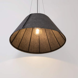 Lámpara acústica colgante "Gandal 70" - ø 70cm - Barcelona Led-Decoración