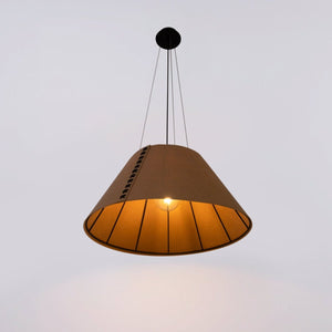 Lámpara acústica colgante "Gandal 70" - ø 70cm - Barcelona Led-Decoración