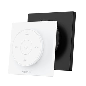Panel controlador mini RF - Monocolor + CCT - Base magnética - Mi Light - Blanco (2)