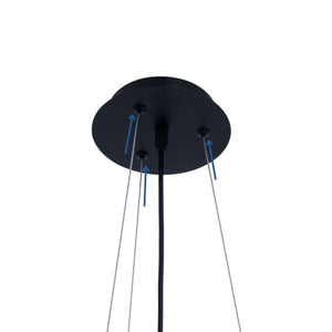 Lámpara acústica colgante "Gandal 70" - ø 70cm - Barcelona Led-Decoración